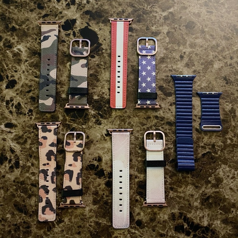 5 Casetify Apple Watch Bands 42mm 44mm